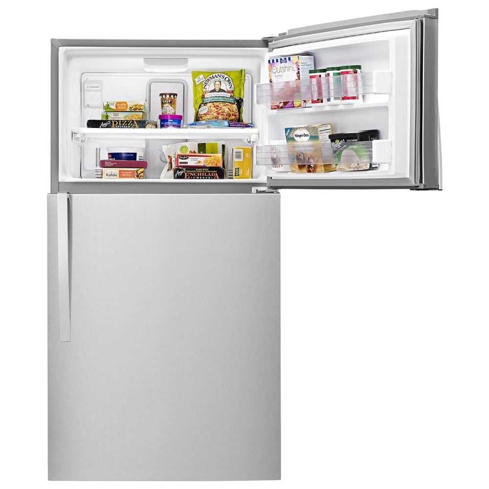 Whirlpool 21 Cu. Ft. 33&quot; Wide Top-Freezer Refrigerator with LED Interior Lighting, , large