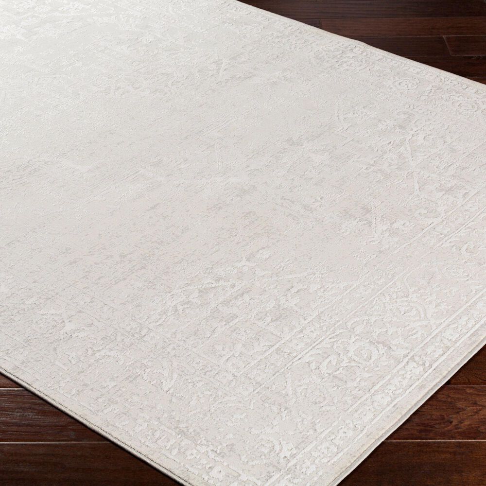 Surya Aisha 7&#39;10&quot; x 10&#39;3&quot; Gray and Off-White Area Rug, , large