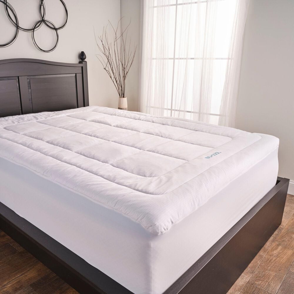 Isotonic Iso-Cool Memory Foam Twin Mattress Topper with Outlast  Cover, , large