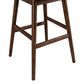Armen Living Sadie 30" Swivel Bar Stool in Brown Oak, , large