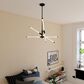 Vaxcel Avalon 3-Light Pendant in Matte Black, , large