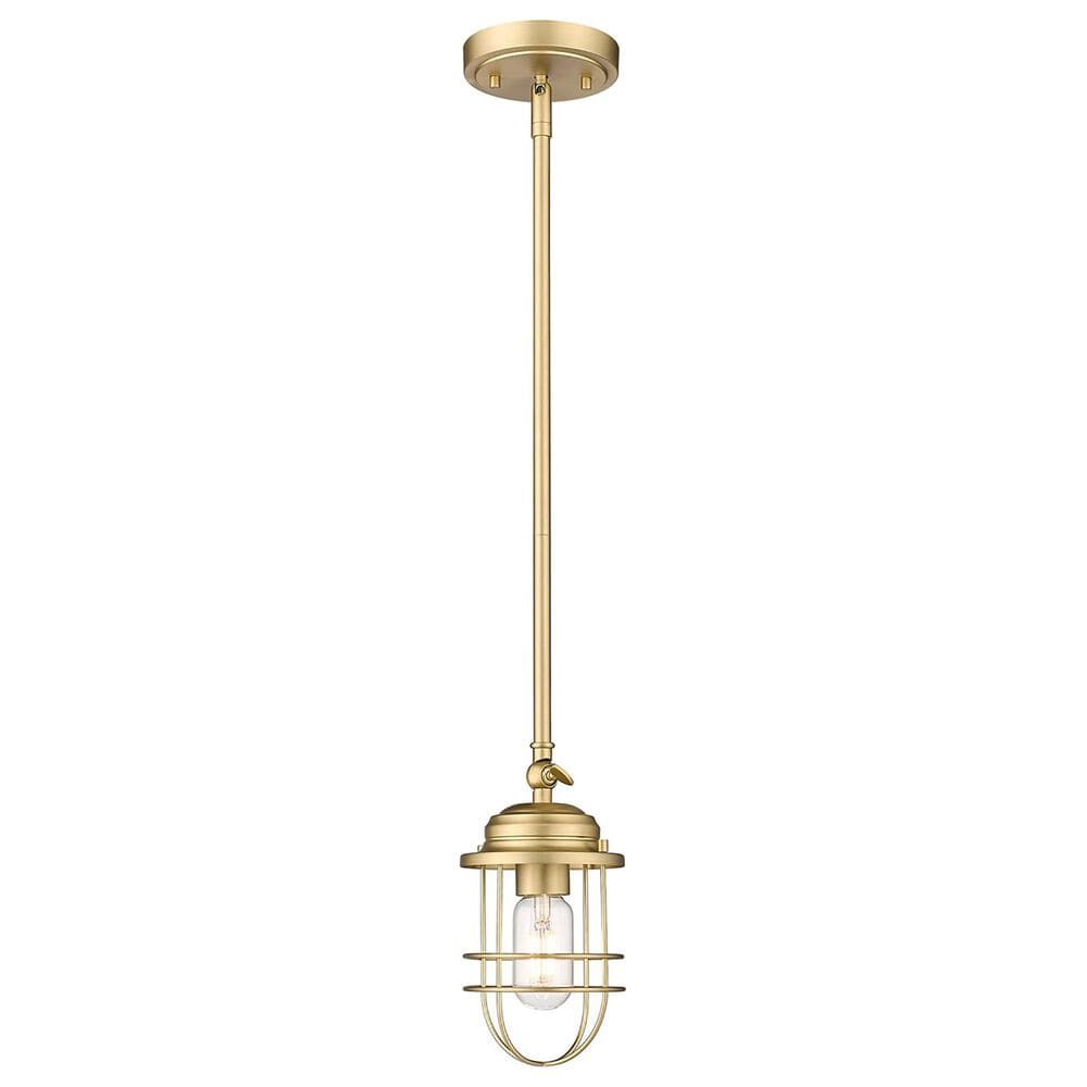 Golden Lighting Seaport Hanging Mini Pendant in Brushed Champagne Bronze, , large