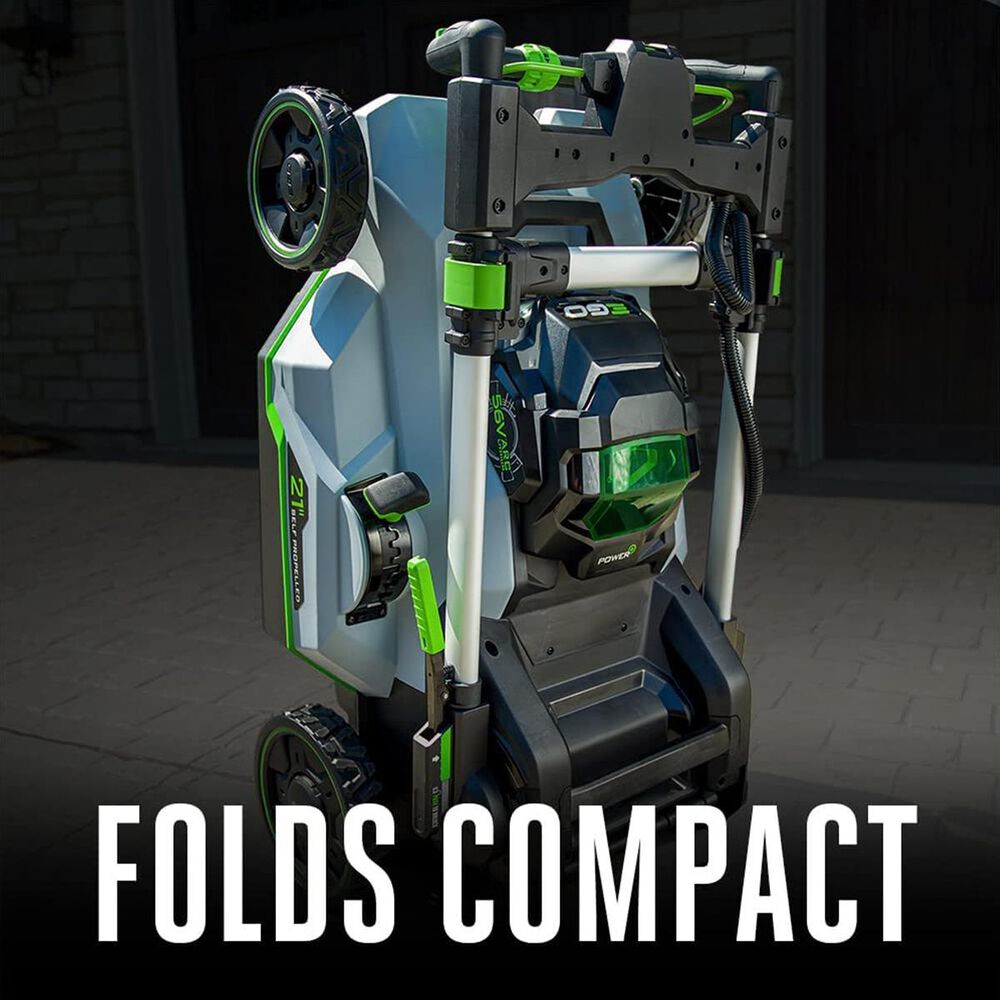 EGO Power+ 21" Select Cut Battery-Powered Self-Propelled Lawn Mower, includes 7.5ah Battery and Rapid Charger, , large