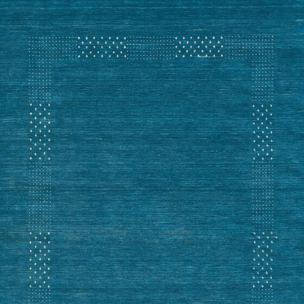 Capel Simply Gabbe 3495RS02060900400 2&#39; 6&quot; x 9&#39; 0&quot; Turquoise Runner, , large