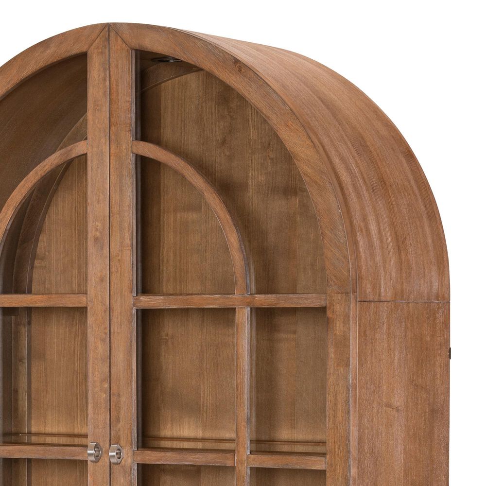 St Claire Home Harmony Display Cabinet in Ovation Tweed, , large