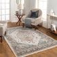 Surya Carlisle Oriental 3"11" x 5"11" Light Sage, Pale Blue, Dusty Pink, Cream, Light Gray and Medium Brown Area Rug, , large