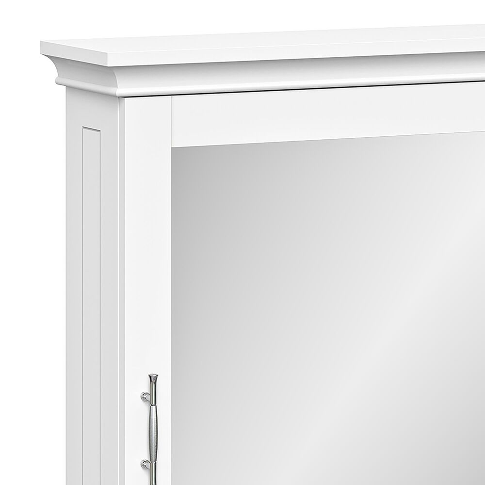RiverRidge Home Somerset Wall Cabinet with Mirror in White, , large