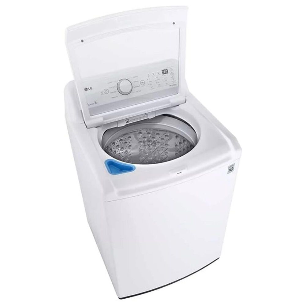 LG 4.5 Cu. Ft. Top Load Washer and 7.3 Cu. Ft. Electric Dryer Laundry Pair in White, , large