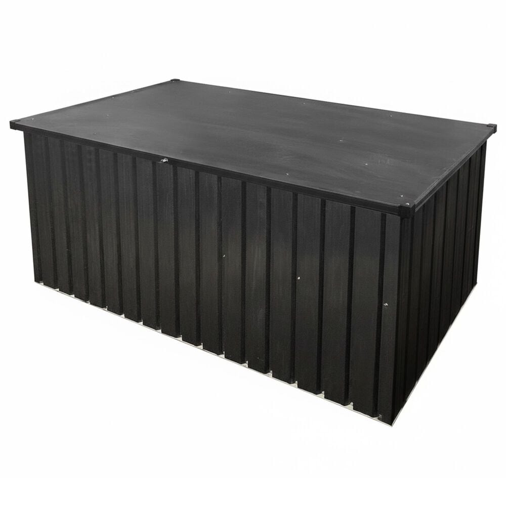 HOMLUX Outdoor Medium Storage Box in Black, , large