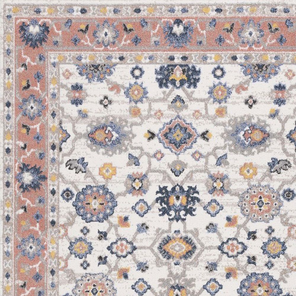 Safavieh Astoria 4&#39; x 6&#39; Ivory and Rust Area Rug, , large