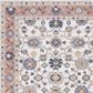 Safavieh Astoria 4" x 6" Ivory and Rust Area Rug, , large