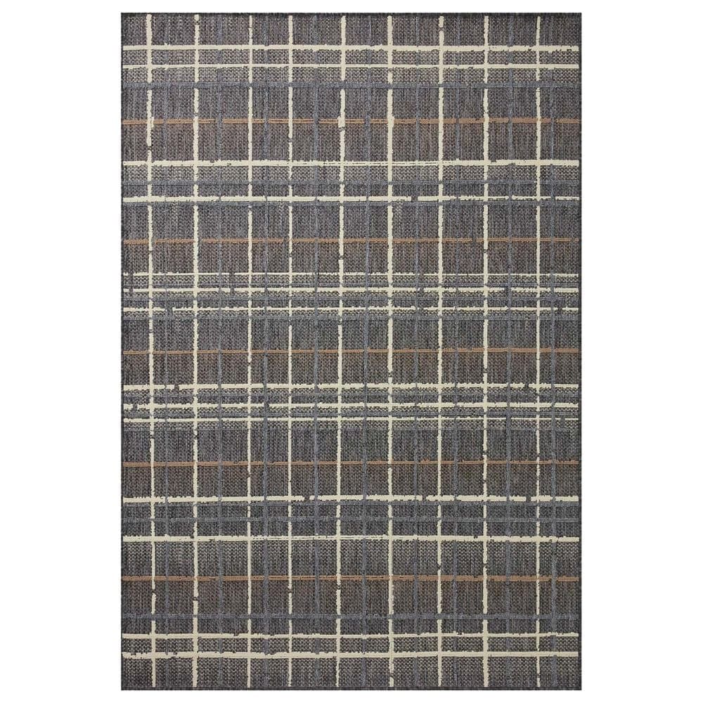Loloi II Rainier 9"2" x 12"2" Charcoal and Multicolor Area Rug, , large