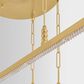 Corbett Lighting Cortina 3-Light Chandelier in Vintage Brass, , large