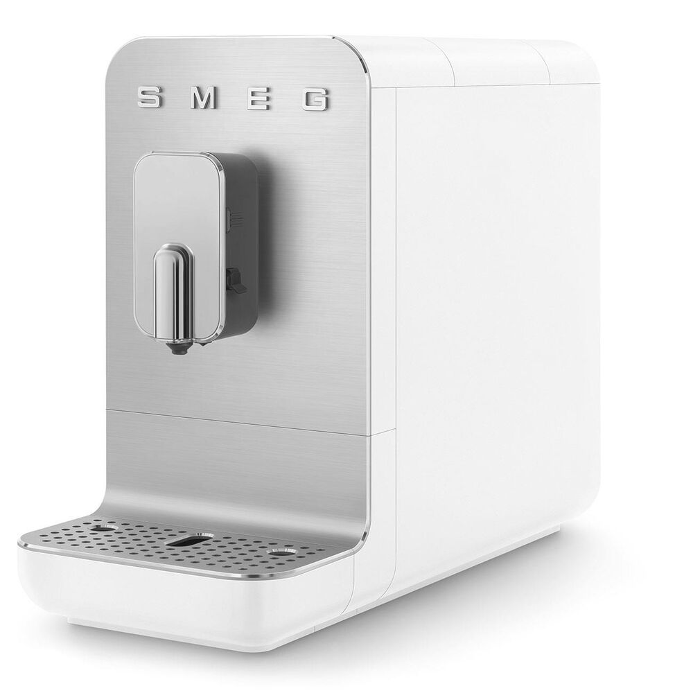 SMEG 47 Oz Automatic Coffee Machine in Matte White, , large