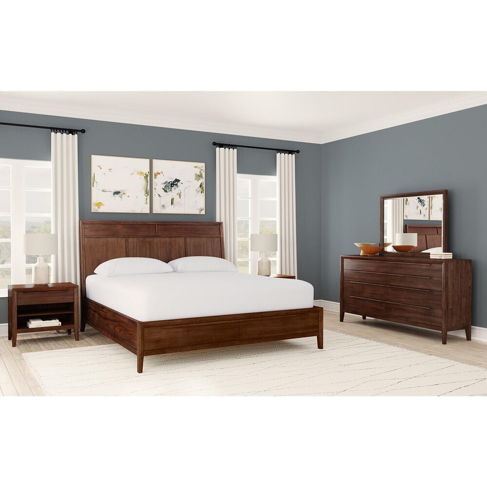 A-America Ralston 6-Drawer Dresser in Dark Amber, , large