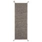 Safavieh Montauk 2"3" x 6" Beige and Black Runner, , large