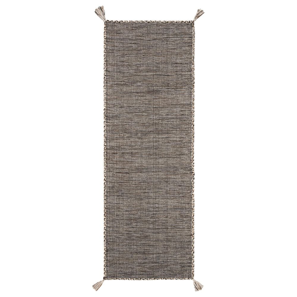 Safavieh Montauk 2"3" x 6" Beige and Black Runner, , large