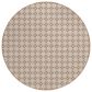 Dalyn Rug Company Marlo 8" Round Taupe Indoor/Outdoor Area Rug, , large