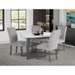 Global Furniture Usa Marble Counter Stool in Light Grey, , large