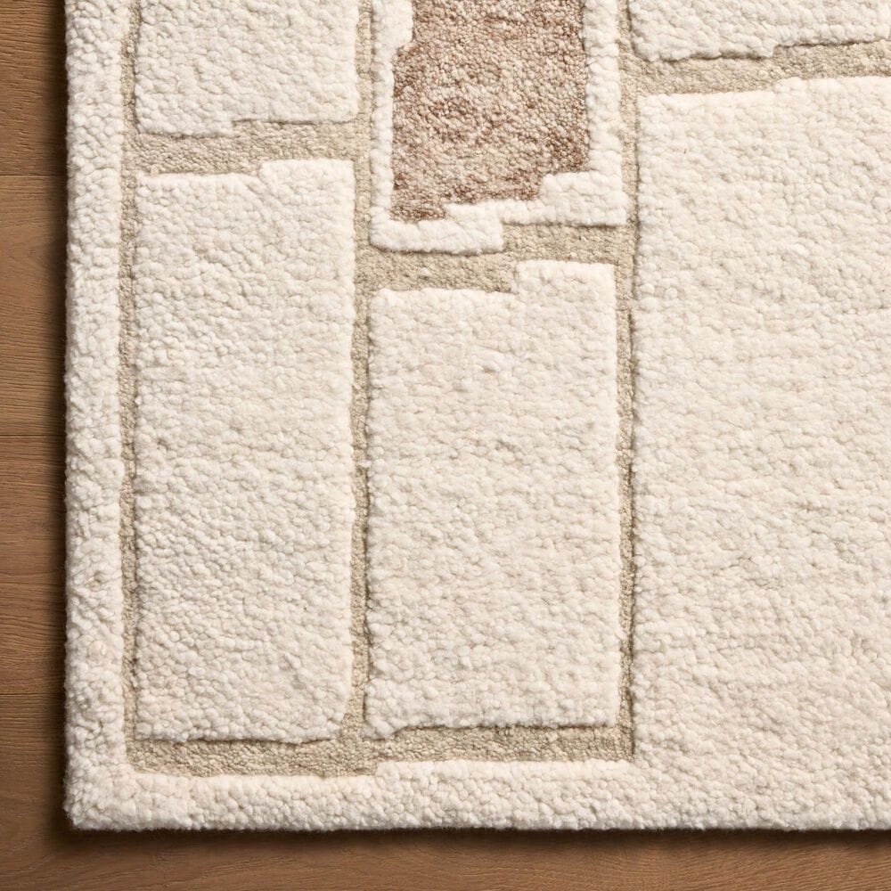 Loloi Octavia 5&#39;6&quot; x 8&#39;6&quot; Ivory and Natural Area Rug, , large