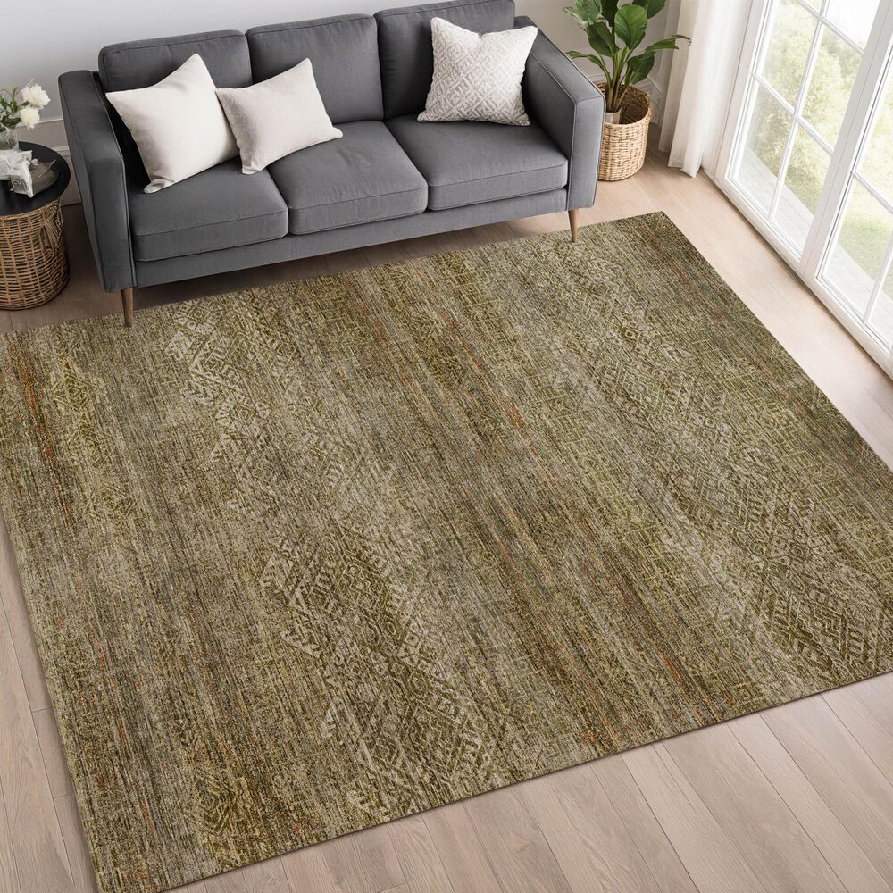 Dalyn Rug Company Vico VC8 Olive 10' x 14' Area Rug, , large