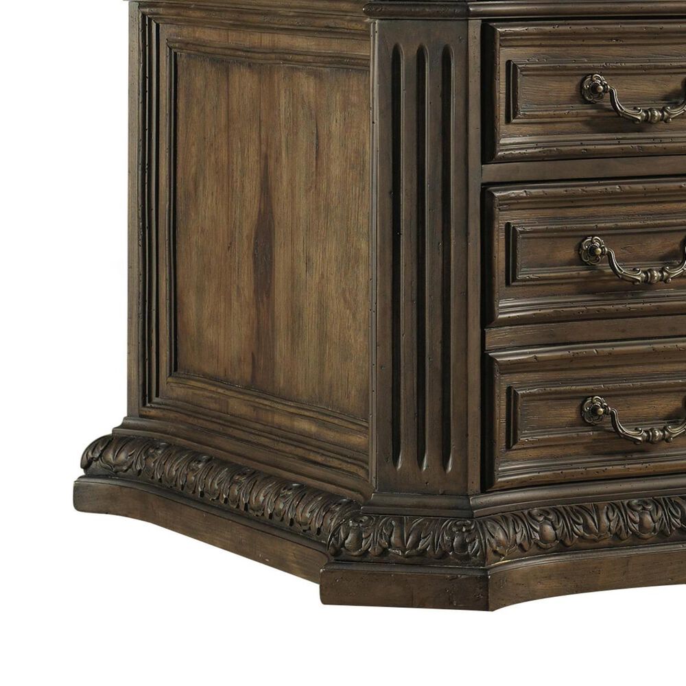 Hooker Furniture Rhapsody Executive Desk in Medium Wood, , large