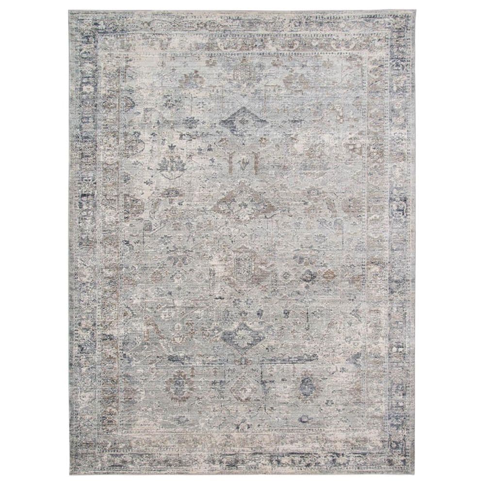 Amer Rugs Fairmont 2"6" x 7"10" Slate Runner, , large