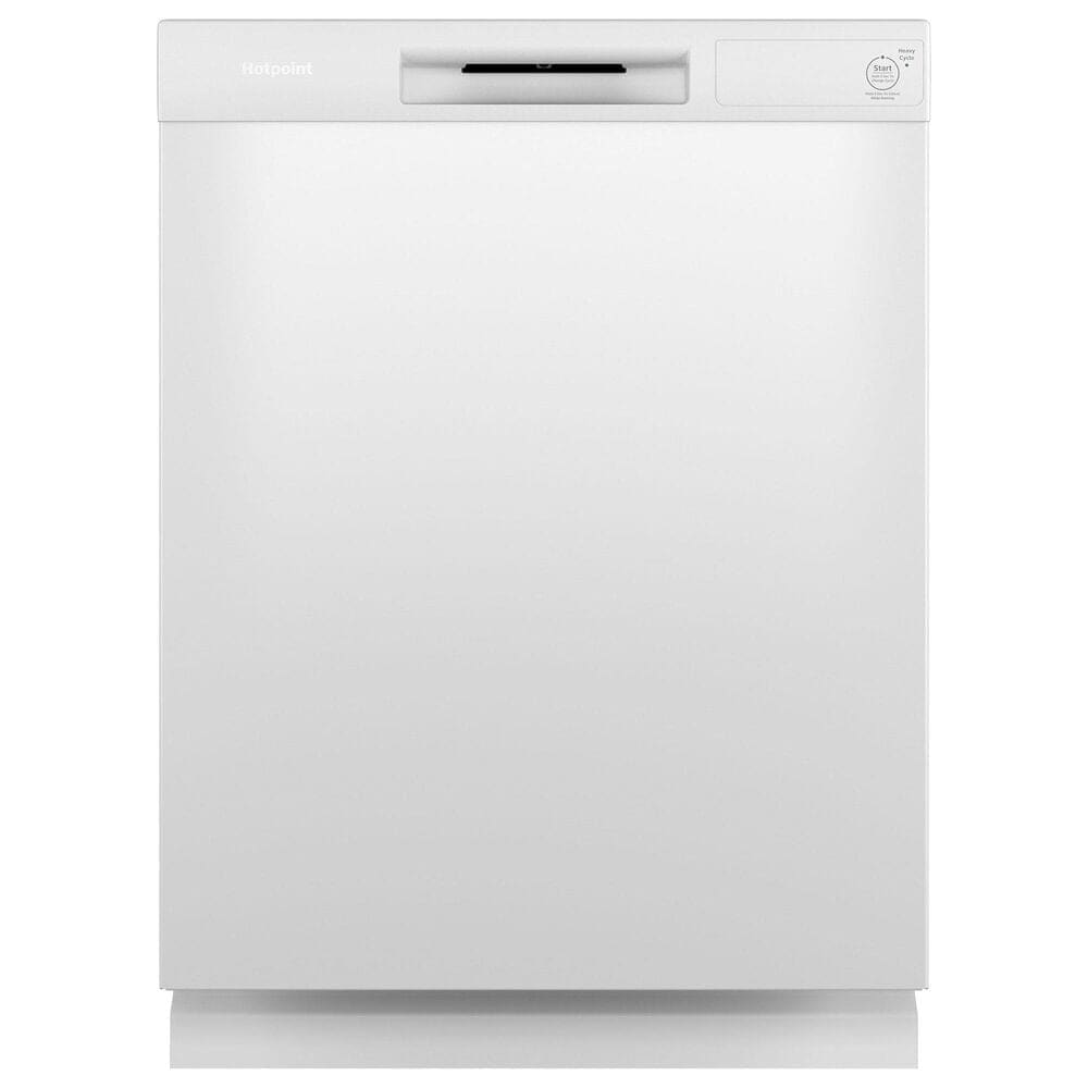 Hotpoint 24" Built-In Dishwasher with 60 dBA in White, , large