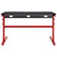 Ashley Lynxtyn Adjustable Height Desk in Red and Black, , large
