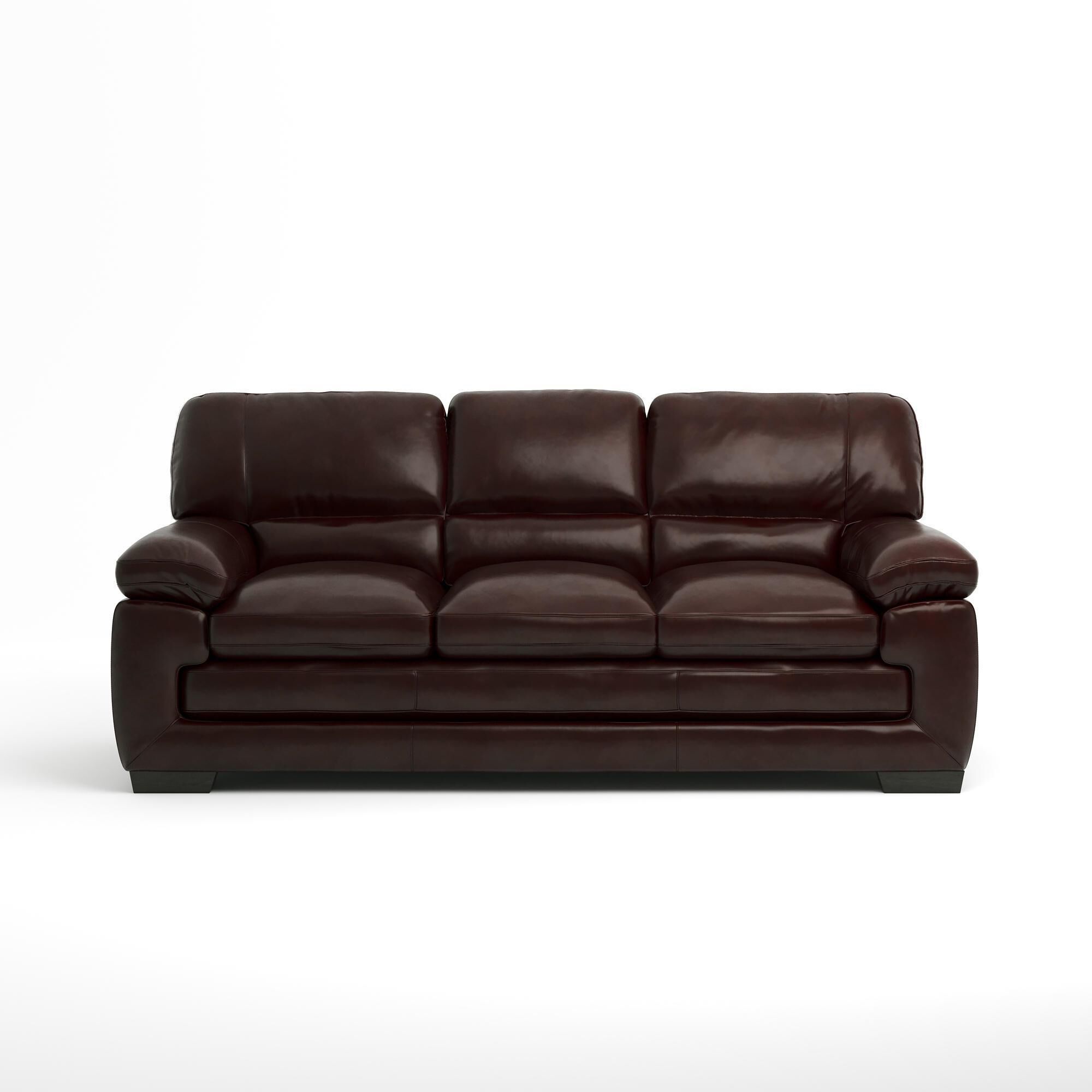 Nebraska furniture mart leather shop sofa