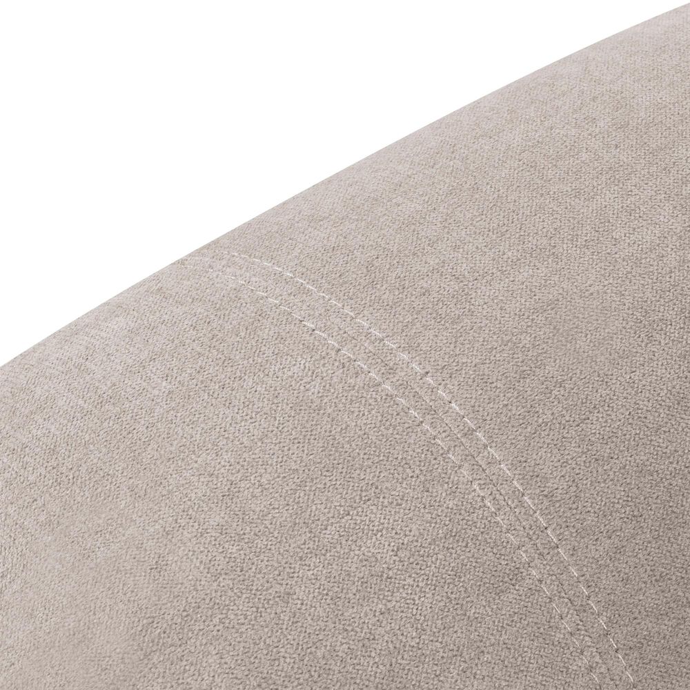 CorLiving Lea Reclining Console Sofa with Cupholders in Beige Fabric, , large