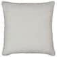 Ashley Nashlin 19" Square Throw Pillow in White and Rust, , large