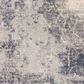 Nourison Rustic Textures 7"10" x 10"6" Blue and Ivory Area Rug, , large