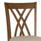 Linon Home Decor Maggie Counter Stool in Brown (Set of 2), , large