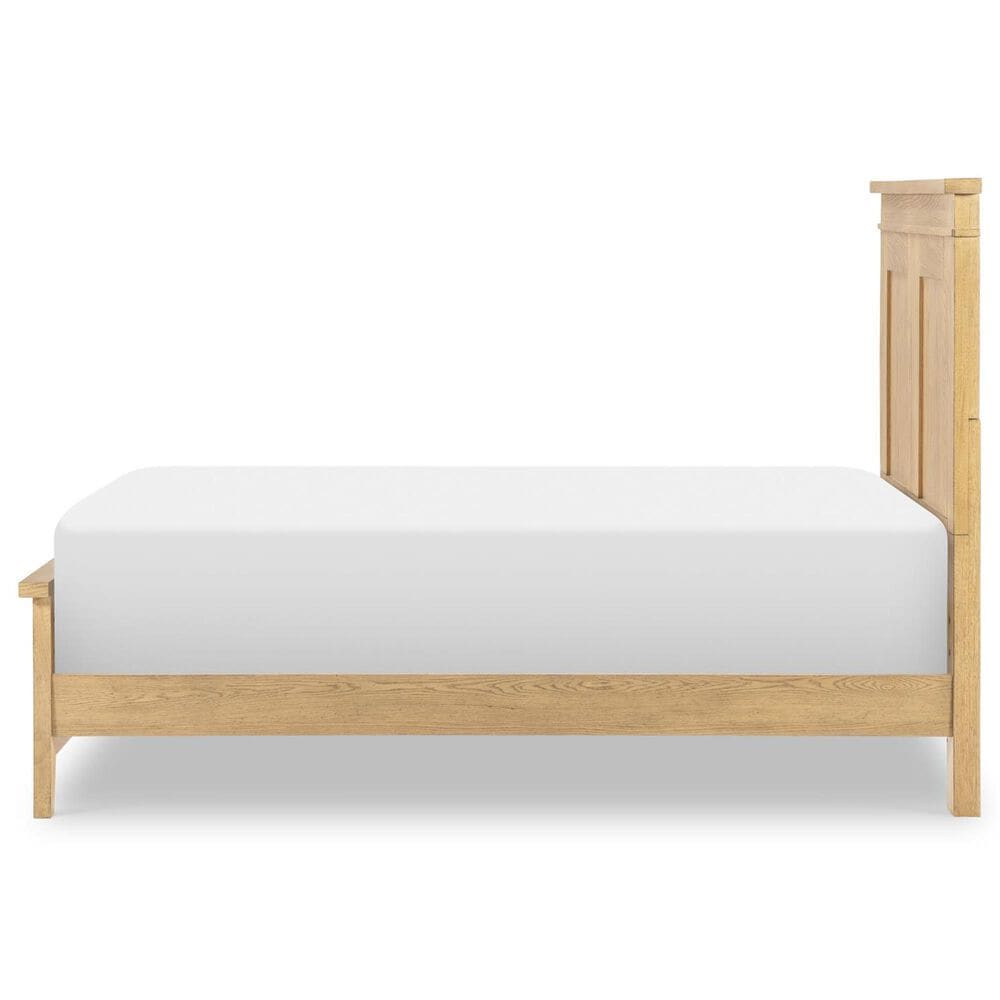 St Claire Home Today's Traditions Twin Platform Panel Bed in Natural Oak, , large