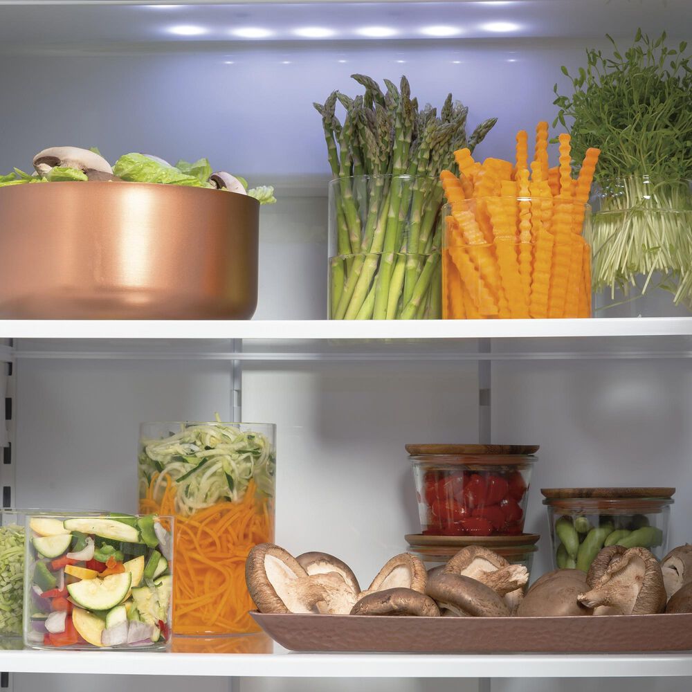 Cafe 25.1 Cu. Ft. Built-In Side-by-Side Refrigerator in Stainless Steel, , large