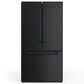 THOR KITCHEN Gordon Ramsay 20.3 Cu. Ft. Counter Depth French Door Refrigerator with Navy Blue Handle Kit in Black, , large