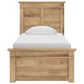 Ashley Makidern 2-Piece Twin Panel Bedroom Set in Natural Brown, , large