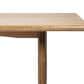 Jennifer Taylor Home Carmel 94" Reclaimed Pine 8-Seater Dining Table in Antique Natural Brown, , large