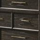 Crown Mark Ethel Dresser and Mirror, , large