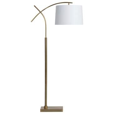 Crestview Collection 62.25" Metal Floor Lamp in Gold, , large