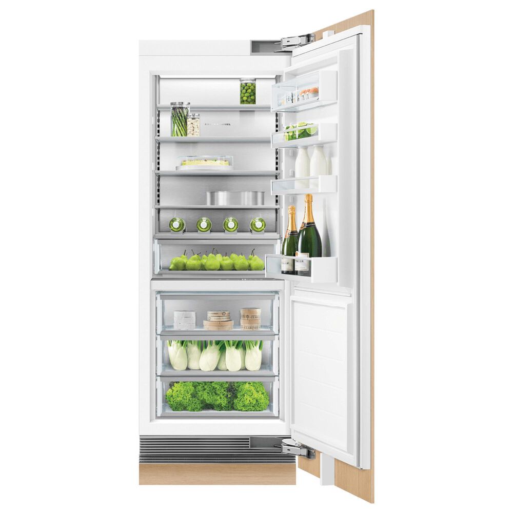 Fisher &amp; Paykel 30" Integrated Column Refrigerator with Right Hinge, , large