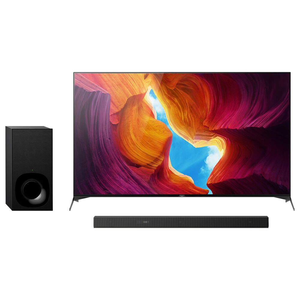 Sony 85" Class X950H 4K LED Ultra HD with HDR - Smart TV and 3.1.2 Soundbar System, , large