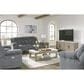 Ashley Tip-Off Power Reclining Sofa in Slate, , large