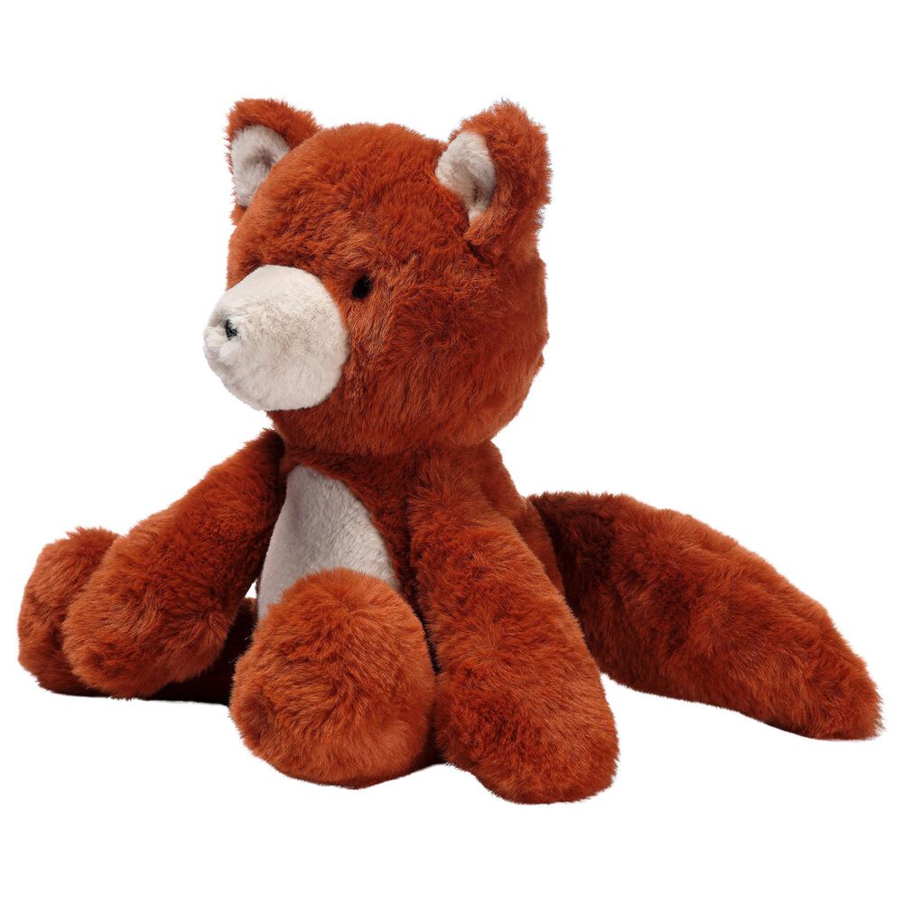 Lambs &amp; Ivy Treetop Fox Buddy Stuffed Animal Toy in Cinnamon and Cream, , large