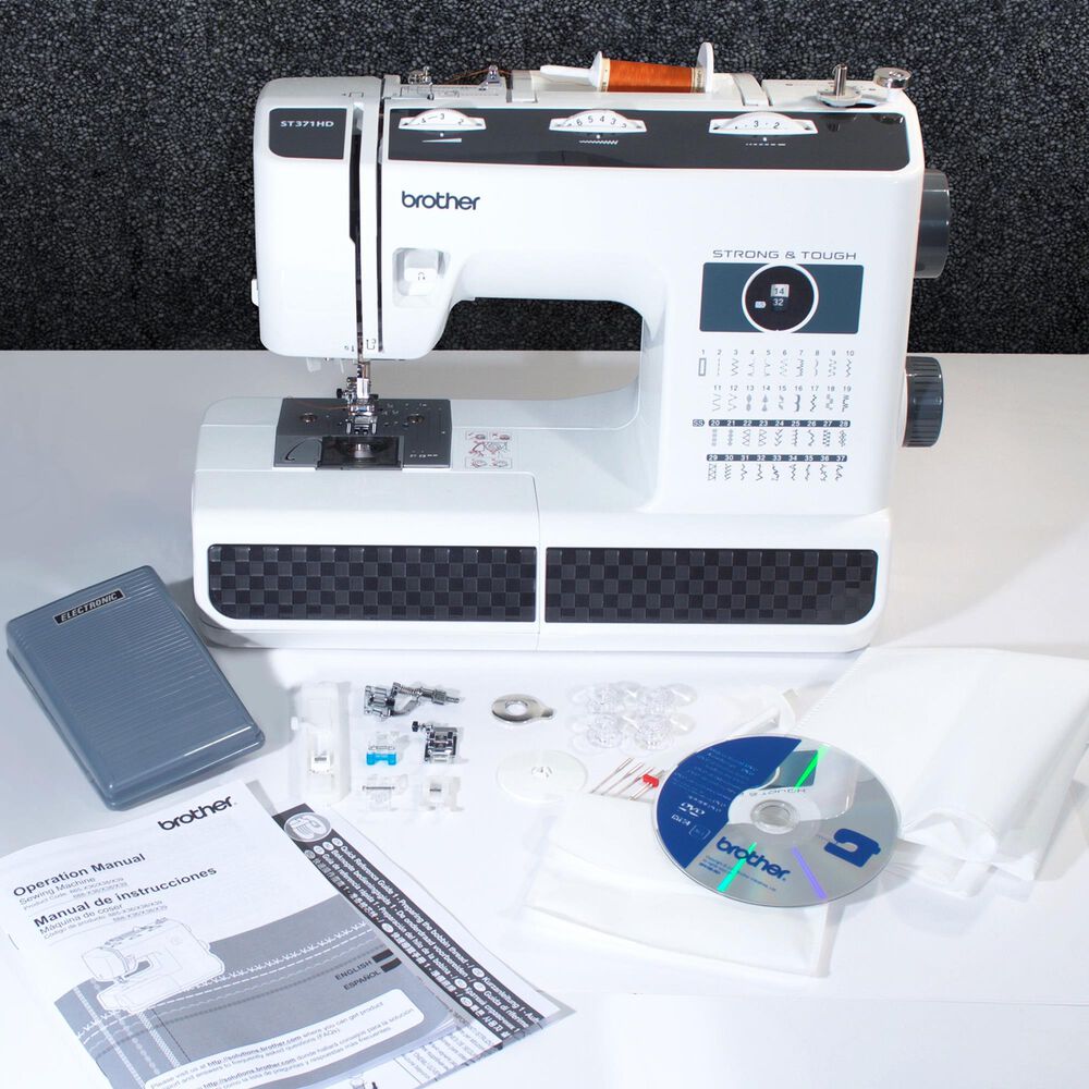 Brother Strong and Tough Heavy-Duty Sewing Machine with 37 Built-in Stitches, , large