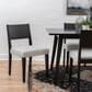 Linon Home Decor Auden and Cosgrove 5-Piece Round Dining Set in Black, , large