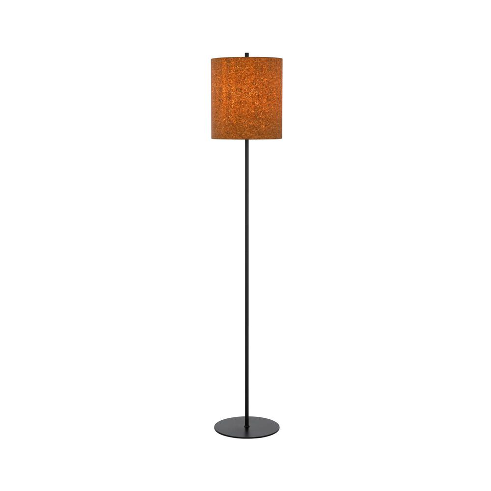 Cal Lighting Floor Lamp w/Cork Shade, , large