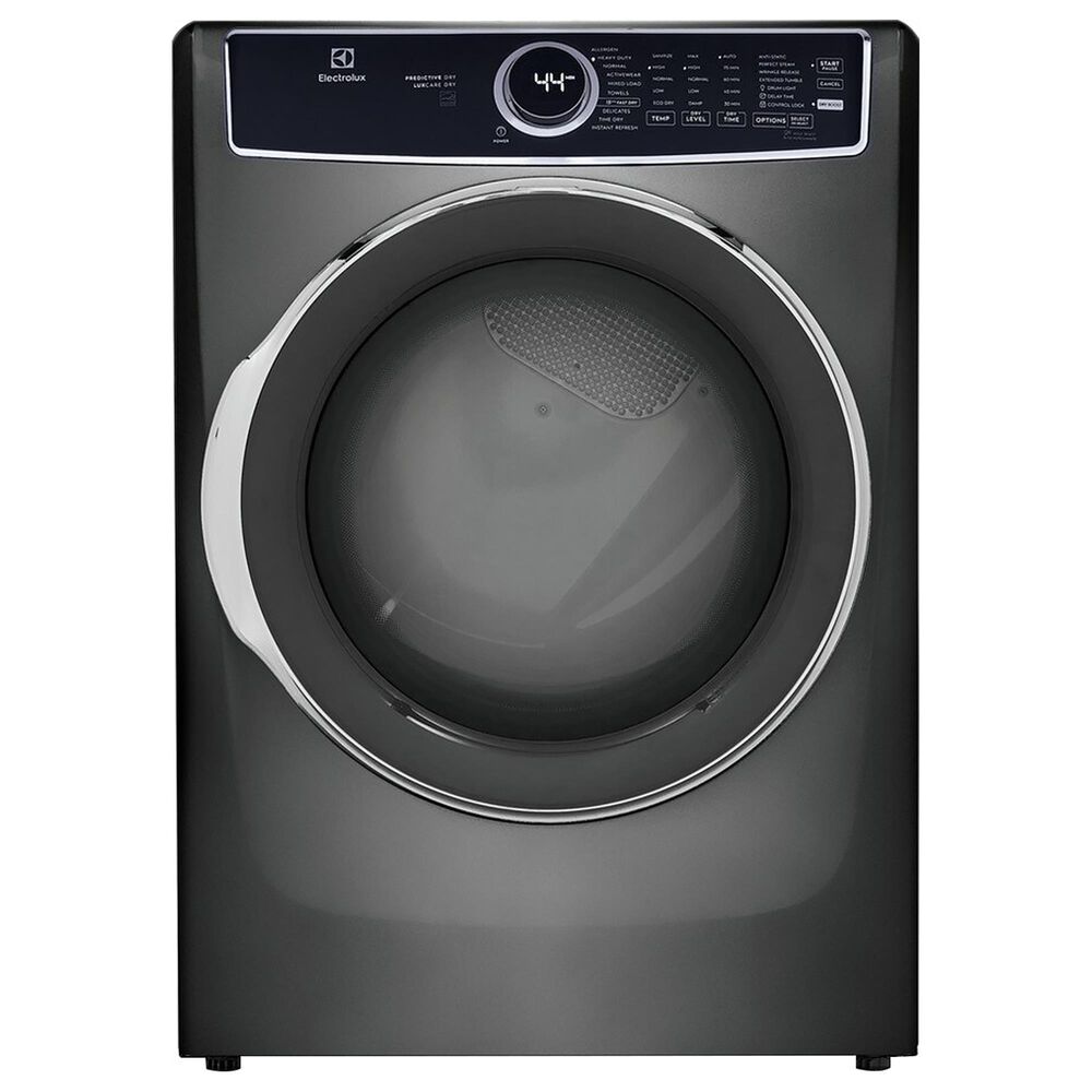 Electrolux 8 Cu. Ft. Front Load Gas Dryer with LuxCare in Titanium, , large
