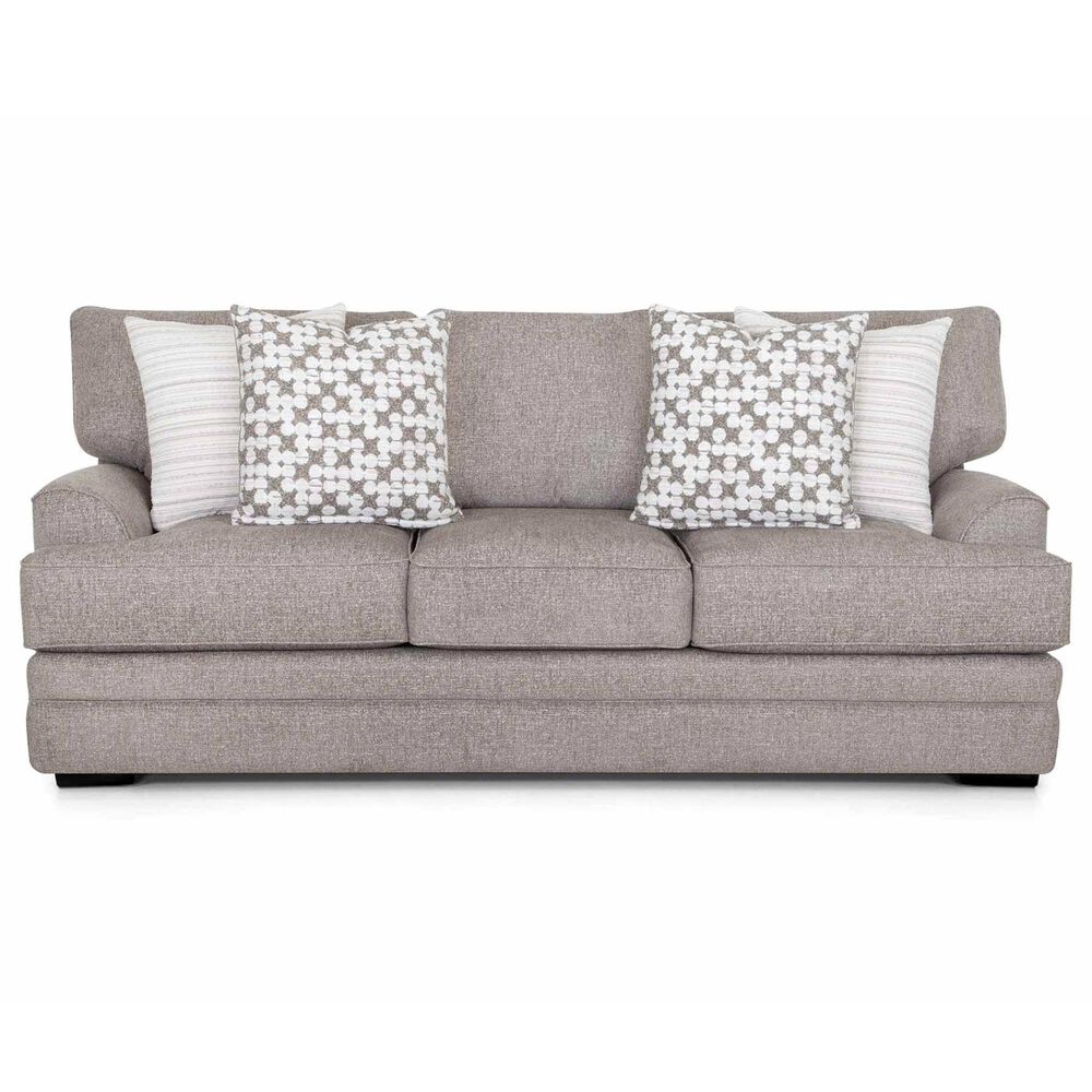 Moore Furniture Ashton Stationary Sofa in Kittery Pewter, , large